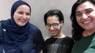 زيارة ابتسام الوالي في منزلنا و مناقشة معاناة الطالب من ذو الإحتياجات الخاصة 2020