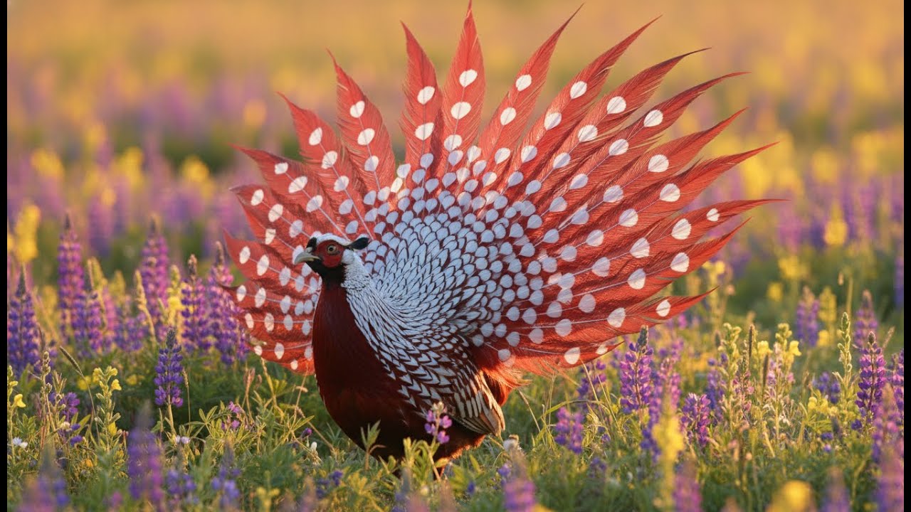 Most Beautiful Birds in the World 4K HDR - Rare Exotic Wildlife Film for Relaxation