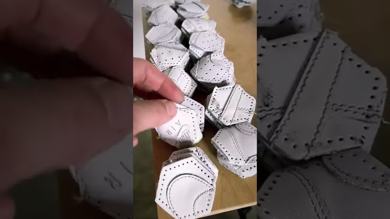He made a soccer ball out of AF1, this is really dope! #shorts - YouTube