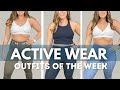 FULL WEEK OF CUTE GYM OUTFITS! Activewear Outfit Ideas 113