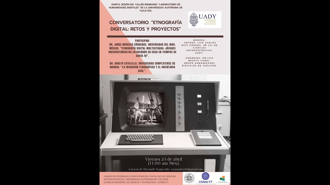 “Etnografía Digital. Retos y Proyectos”.