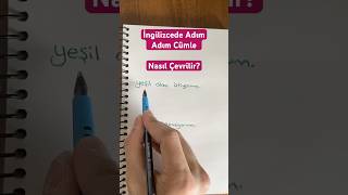 Adım adım cümle çevirme mantığı ile ingilizcenizi geliştirmek için sayfama göz atabilirsiniz