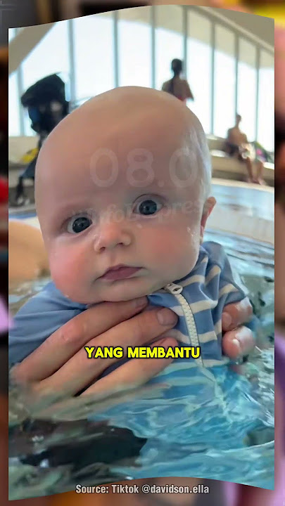 Bayi Baru Lahir Bisa Berenang?! Ini Fakta yang Jarang Diketahui!