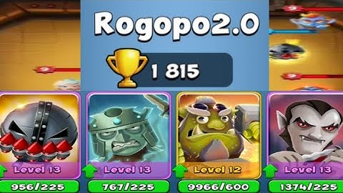 My clan mate recommended me this deck!  - Smashing Four