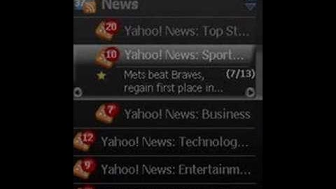 Mobile RSS Reader, BeetzStream SmartRss - Settings