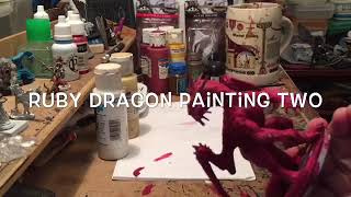 Ruby Dragon paint 2