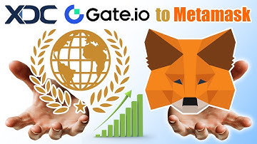 How to Withdraw XDC Coin from Gate.io to Metamask Decentralized Wallet? XDC Xinfin Network ISO20022
