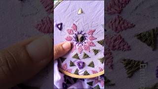 ગોળ કાચ ભરવાની રીત | New Easy Circle Mirror Work Tutorial Step By Step