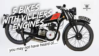 Five Bikes that used Villiers engines you may never of heard of