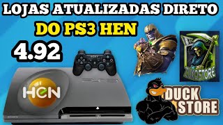 Como instalar lojas atualizadas no PlayStation 3 HEN 4.92