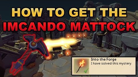 How to Get The Imcando Mattock (Into The Forge Mystery Guide) | RuneScape 3
