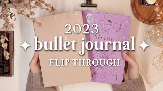 📚 2023 Full Bullet Journal Flip Through