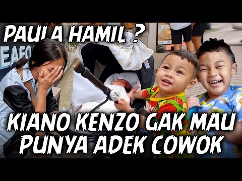 MAMA PAU HAMIL ANAK KE 3 ?  DI JEPANG KENZO UDAH KODE2 NYELONONG NYAMPERIN BAYI CEWE ORANG BULE