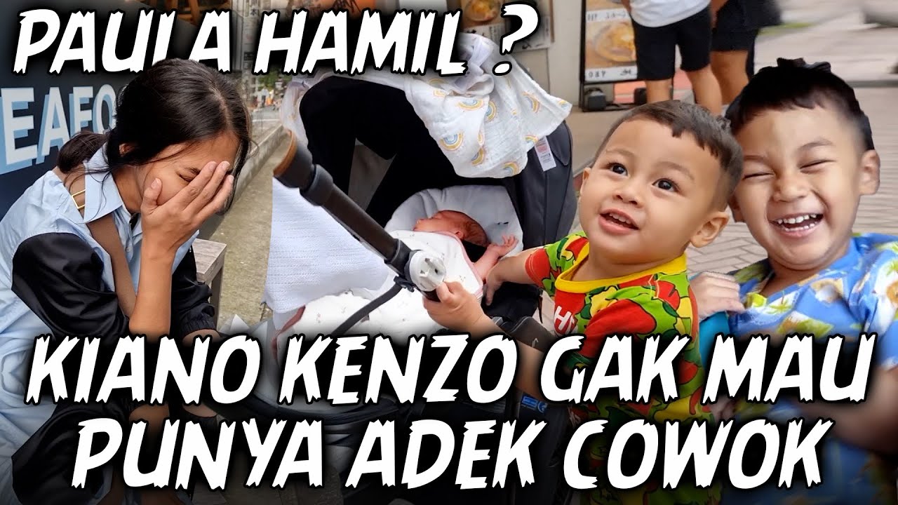 MAMA PAU HAMIL ANAK KE 3 ?  DI JEPANG KENZO UDAH KODE2 NYELONONG NYAMPERIN BAYI CEWE ORANG BULE