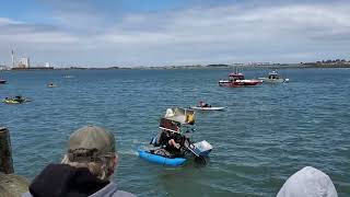 Kinetic Sculpture Race 2022! Day 2. In Humboldt Bay!