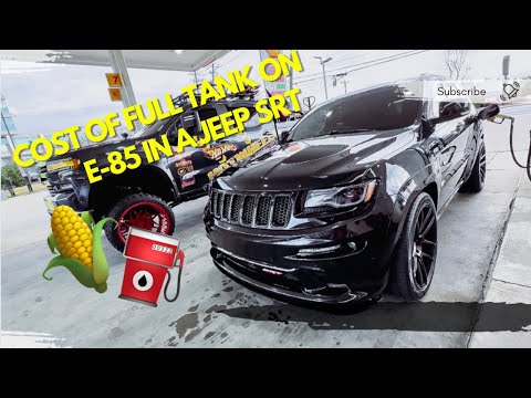 How much it cost to pump a full tank of E85🌽⛽️ in a Jeep SRT. Good or