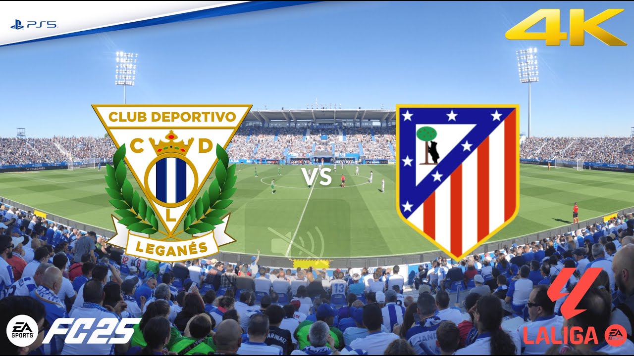 Leganés vs Atlético de Madrid | La liga | EA FC 25 | PS5™ 4K HD - YouTube