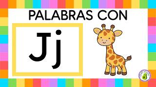 Learn the Letter J Sound | Words with J for Preschoolers | Ja, Je, Ji, Jo, Ju