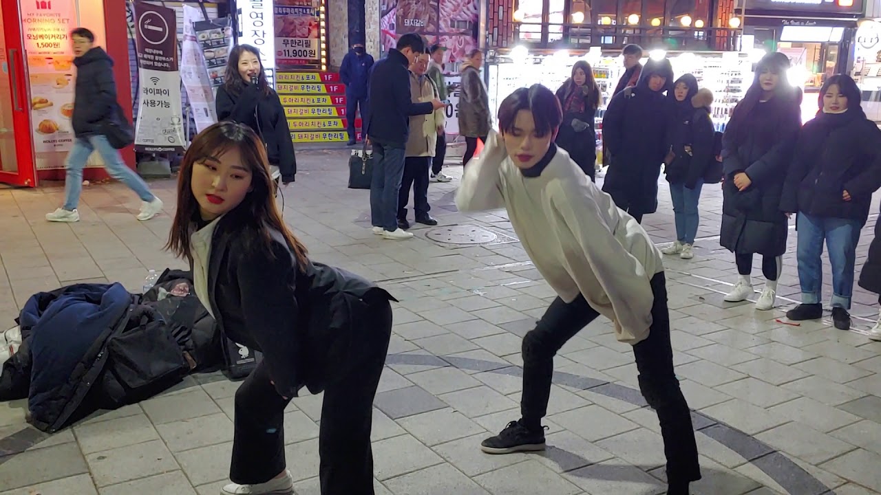 [Busking No1/HD] PARADOX(패러독스)_Clara(클라라)_Level Up(레벨업)/performance,performing/홍대 버스킹/Kpop dance