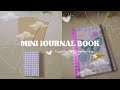 How to make a journal book | Cute mini journal book | DIY journal book