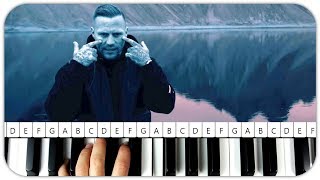 Kontra K - Letzte Träne Instrumental Beat + Piano Tutorial MIDI