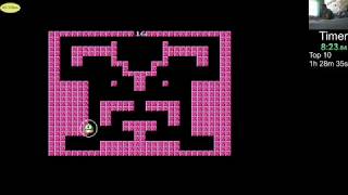 Bubble Bobble speedrun 1 player %any% Live.
