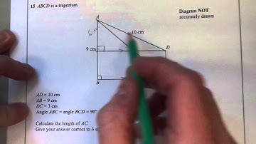 GCSE Maths Nov 2012 Paper 2(H) Q15