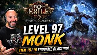 97 !Monk Gameplay | T15 / 16 8 Mod Atlas Farming - Get involved, come say hello!