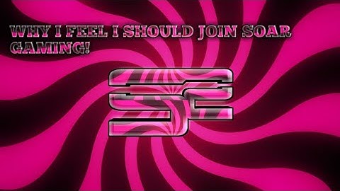 Why I feel like I should Join SoaR! #SoaRRC