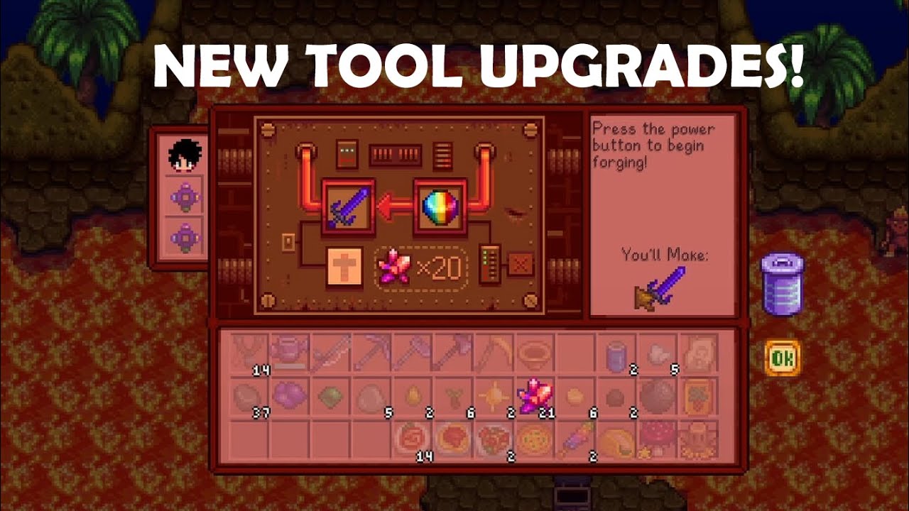 Unlocking NEW UPGRADE SYSTEM - Stardew Valley NEW 1.5 Update