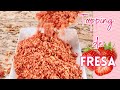 Topping o Crunch de Fresa 🍓 3 Ingredientes Strawberry Shortcake Crumble