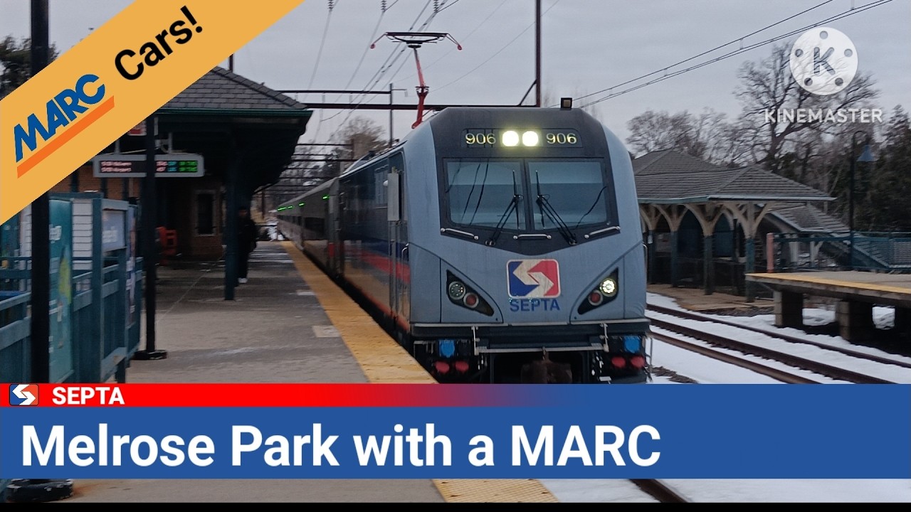 Melrose Park with a MARC! | Baltimore Area Visitors on Philly Tracks!