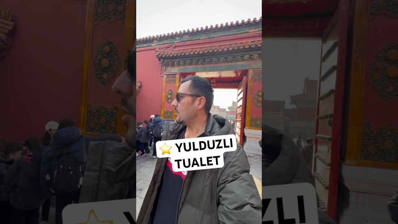 Yulduzlar bilan baholanadigan hojatxona #sayohat #shuhratvoyager #sayohatchi #xitoy #travel #хитой