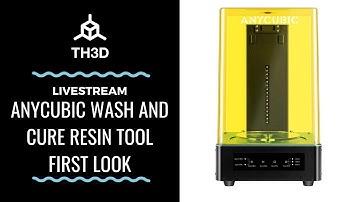 AnyCubic Wash and Cure Resin Tool - First Look! - Testing and Teardown