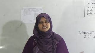 Class: Eight, Subject: Home Science (Lecture- 13), Topic: Assignment-2 Dis.