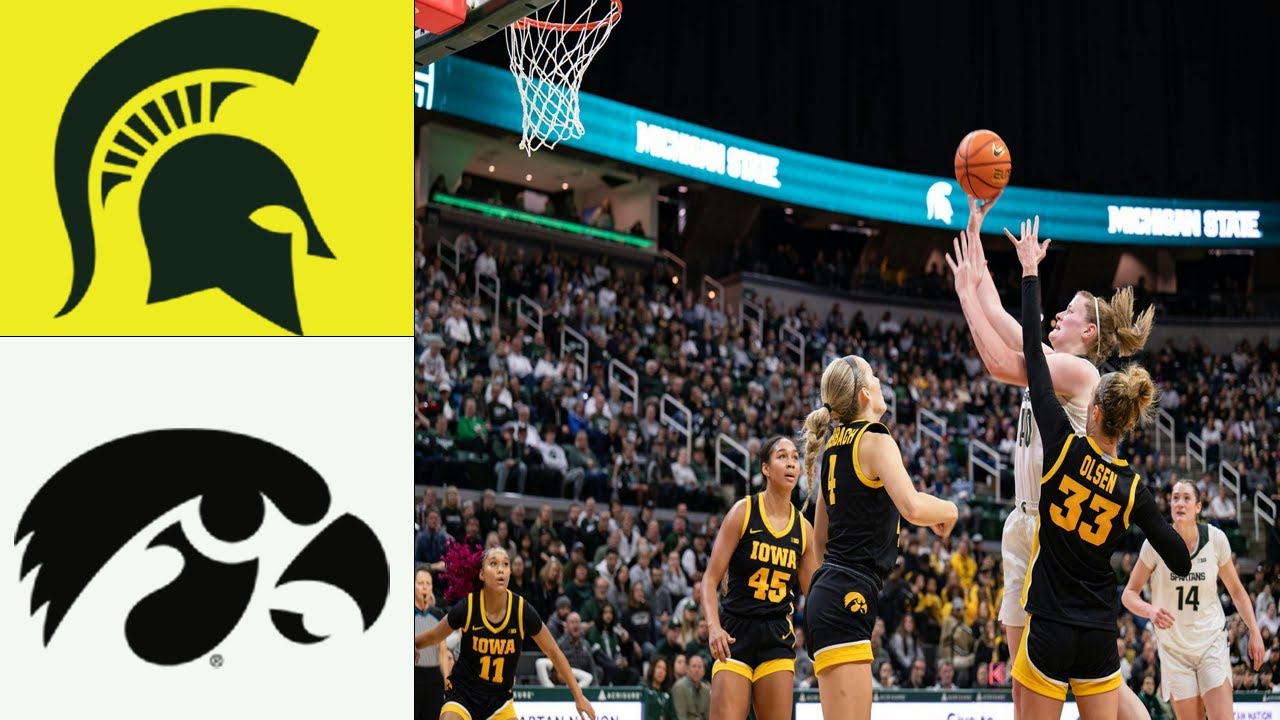 Michigan State Spartans vs Iowa Hawkeyes| FULL GAME |Jan 18,2026| Women's College Basketball Today