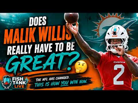 Does Malik Willis Really Have to Be GREAT? 🤔 | Fish Tank LIVE