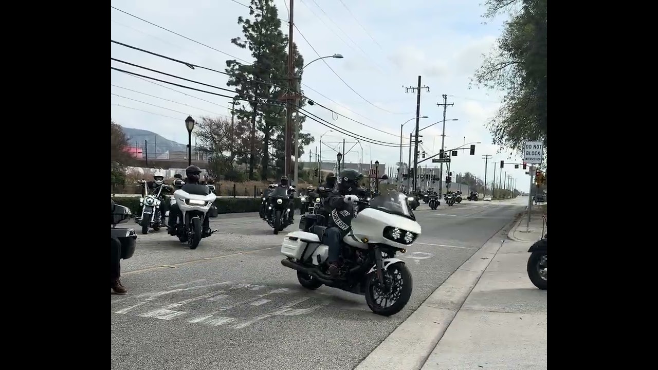 THE MONGOLS M.C. OUT ON THE WEST COAST 