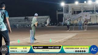 Agar Circle vs Agar RNDT live cricket match | M.P.K.V.V.C.L (MPEB) live - Stadium Agar Ujjain