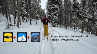 Garmin Fenix 8 Firmware v21.25 and Slopes: Ski and Snowboarding Integrations with Ikon and Garmin