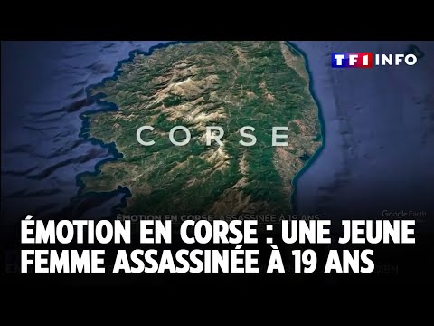 Image du reportage Émotion en Corse : une jeune femme assassinée à 19 ans｜TF1 INFO (YouTube)