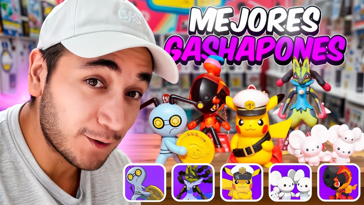Gachapones de Pokémon EXCLUSIVOS (desde Japón) 🤯 Unboxing con doble función y acabado premium