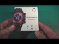 Fobase tf10 pro  smartwatch amoled display  unboxing and feature review link in description