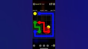 Flow Free - Links - Loop Pack - Level 51 (5x6)