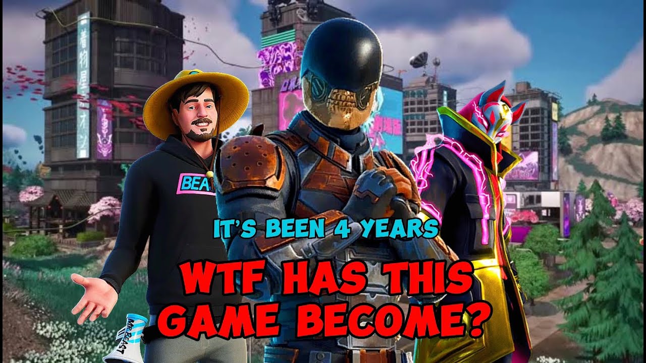 Trying Fortnite After 4 YEARS Of Not Playing | Fortnite - YouTube