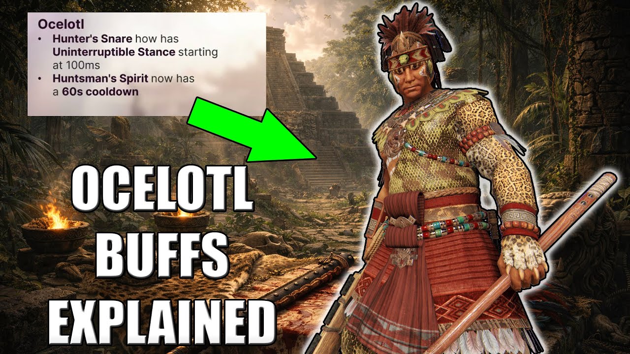 Объяснение и проверка эффекта усиления Оцелотля | For Honor