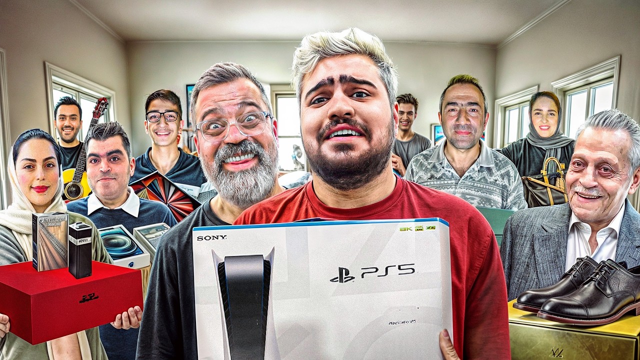 کل فامیلامون هرچی خواستن براشون خریدم🔥(بودجه ۱۰۰ میلیونی)