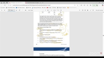ACCA PM (F5) March 25 Chapter 9 Uncertainty and Risk L1