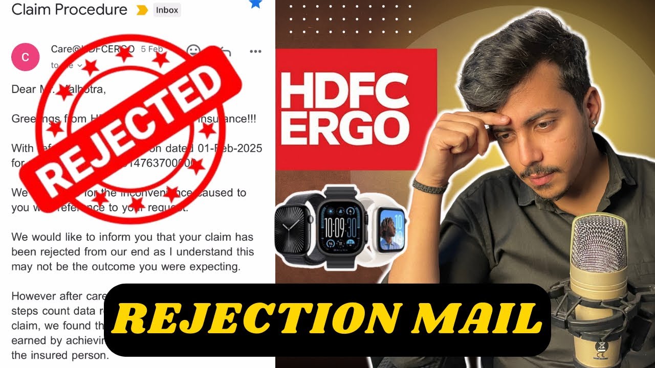 Apple Watch Offer Scam😡 HDFC Ergo REJECTED My Claim!