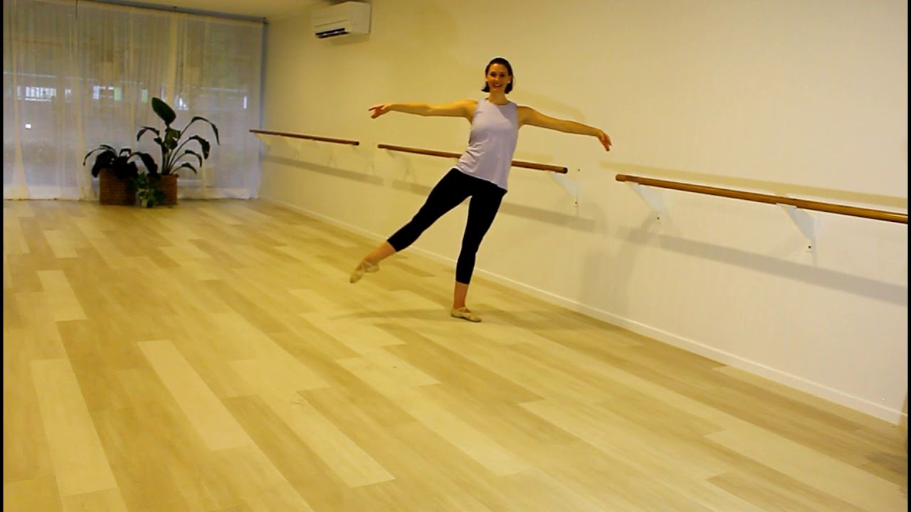 Junior Pointers Ballet Warmup Term 2 2020 - YouTube